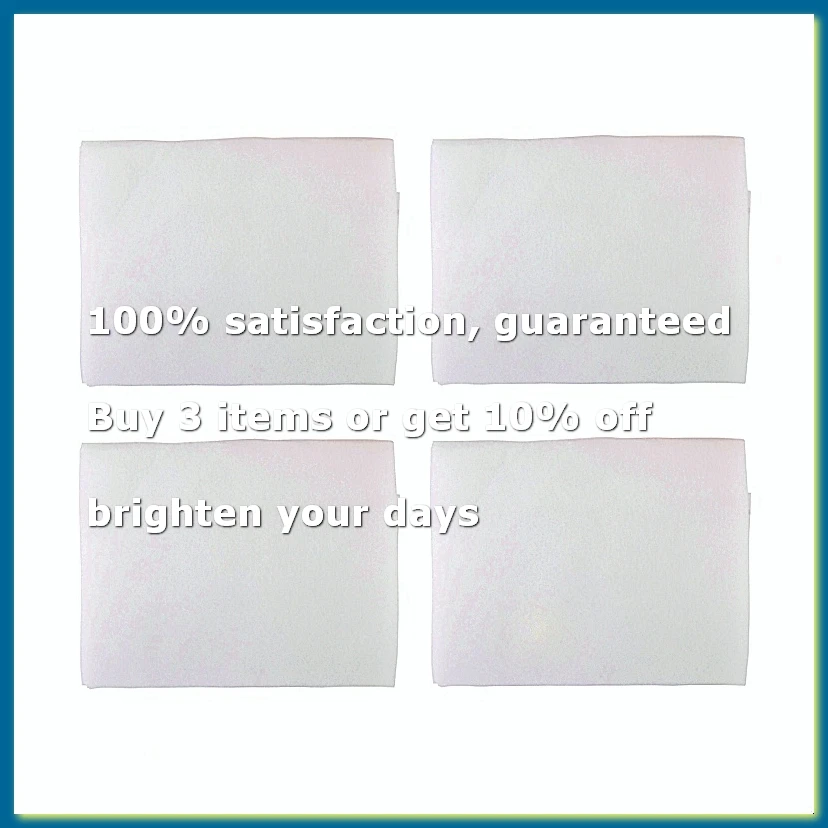 4Pcs 28inch x 12inch Electrostatic Filter Cotton,HEPA Filtering Net PM2.5 for Mi Air PurifierA09G