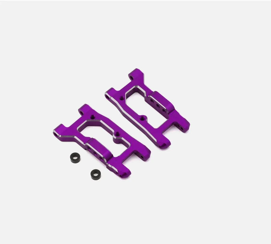 Yokomo RD2.0/SD2.0 Aluminum Short Rear Weight H Suspension Arms (Purple/blue/black/red) (2)