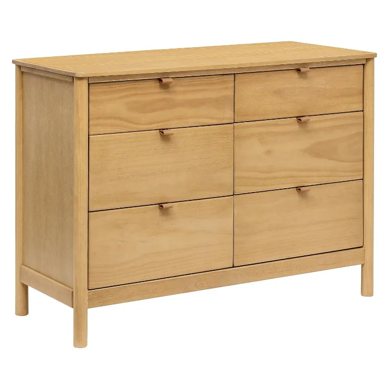 

Bondi 6-Drawer Assembled Dresser, Honey Chests & Dressers