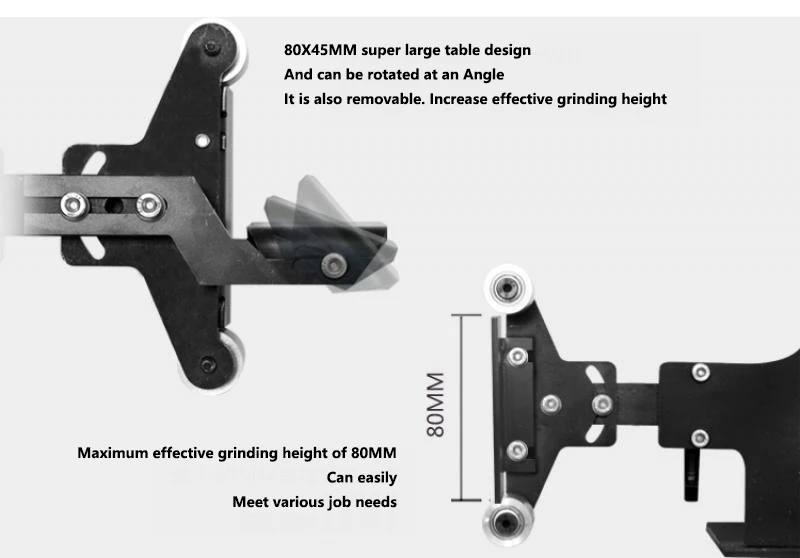 Levigatrice lavorazione del legno metallo fai da te controllo della velocità lucidatrice macchina per carta vetrata rettificatrice elettrica per coltelli domestici