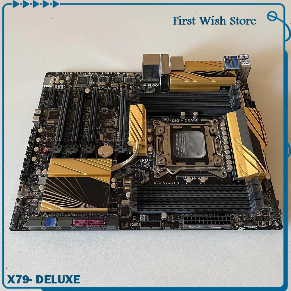 

Tested and shipped Motherboard X79- DELUXE