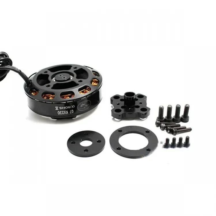 HL Q7 6610 6820 KV230 4-8S Brushless Motor 2-3KG pull Thrust for 22inch 2260 heavy duty Large Agricultural drone