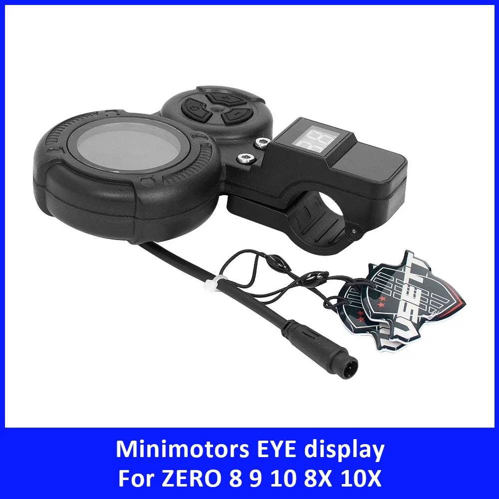 Tableau de bord LCD affichage accélérateur pièce d'instrument d'accélérateur pour VSETT 8 8 + 9 9 + pour ZERO 8 9 10 8X 10X Z8PRO Scooter électrique
