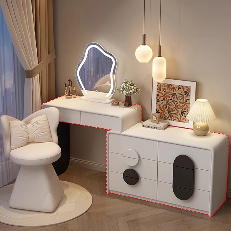 Unique Luxury Style Dressing Table Storage Creative Makeup Vanities Premium Modern Kommode Schlafzimmer Bedroom Furniture