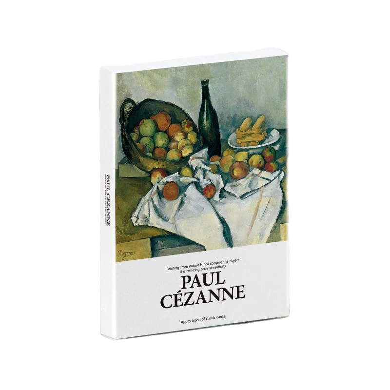 30PCS Paul Cezanne Painting Series Postcard Set - INS Style Greeting Cards DIY Journal Decoration Student Gift Stationery
