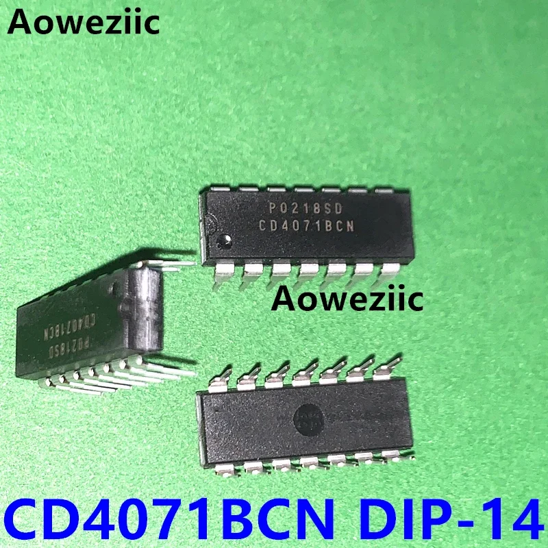 CD4071BCN in-line DIP-14 CMOS four-way 2-input or gate logic chip imported original