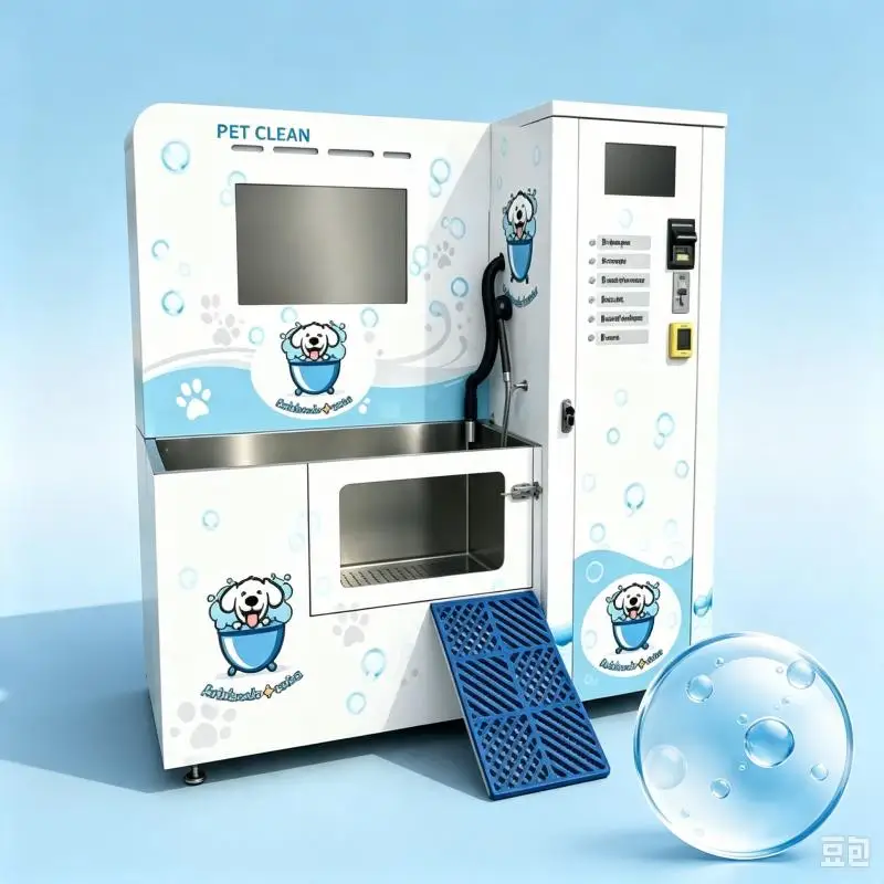 Customized Pet Wash Vending Machine Automatic Dog Washing Station Smart Grooming Machine Animal Care Equipment