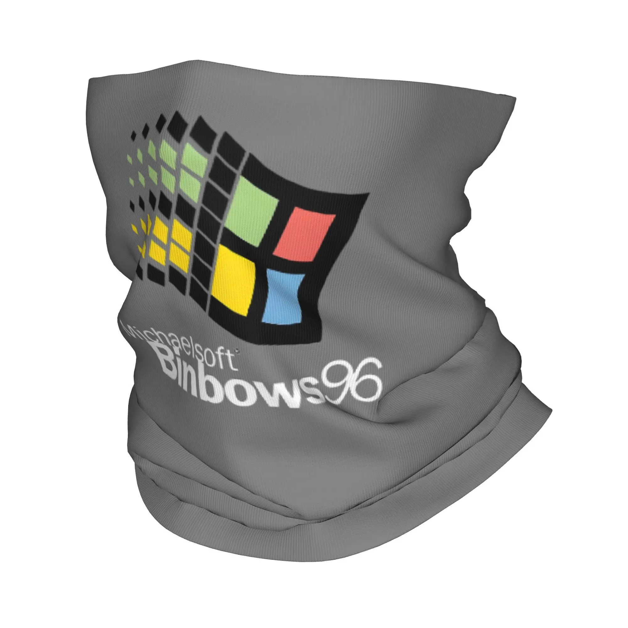 Windows 95 Geeks Nerd Mesh Bandana Ghetta per il collo Stampata Maschera avvolgente Sciarpa Maschera multiuso Sport all'aria aperta per uomini Donne Adulti