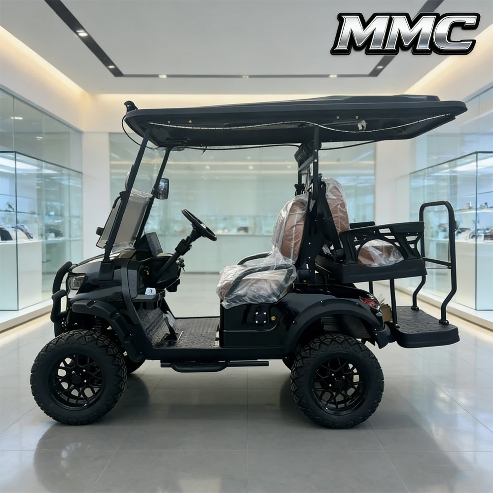 

China Factory Sightseeing Tour Bus Electric Golf Cart 4 6 Seats 60V For Park Leisure Transportation 4WD Golf Carts Electric