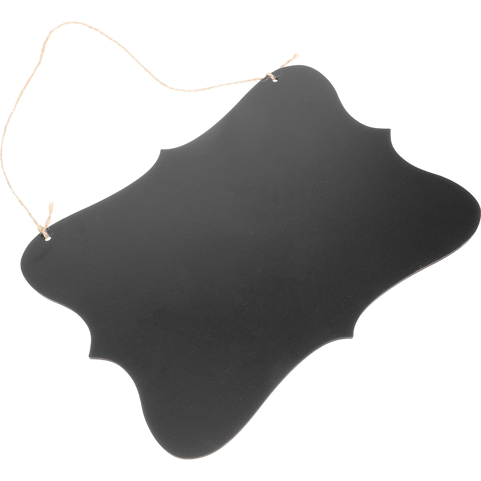 Mini Blackboard Double- Sided Message Chalkboard Sign Display Hanging Wall Decor Small