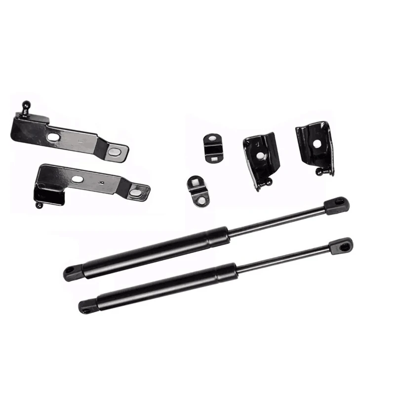 Car Front Bonnet Hood Cover Support Kit Gas Struts Lift Support for Nissan Frontier Navara D40 2004-2018 for Pathfinder (R51)