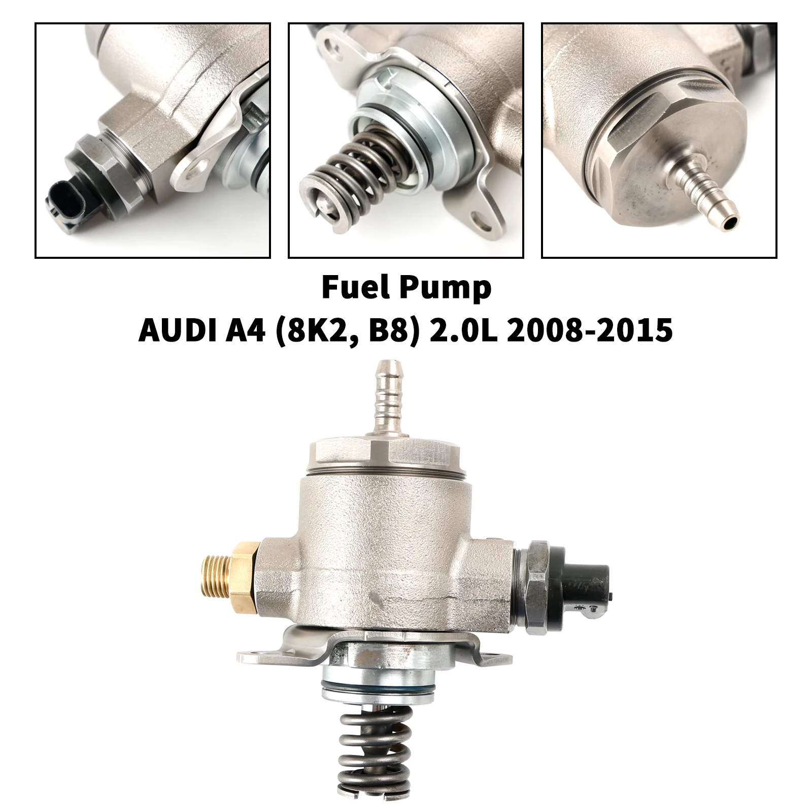 Artudatech High Pressure Pump Fuel Pump 06J127025E Fit Audi Fit Seat Fit Skoda Fit VW 2.0L