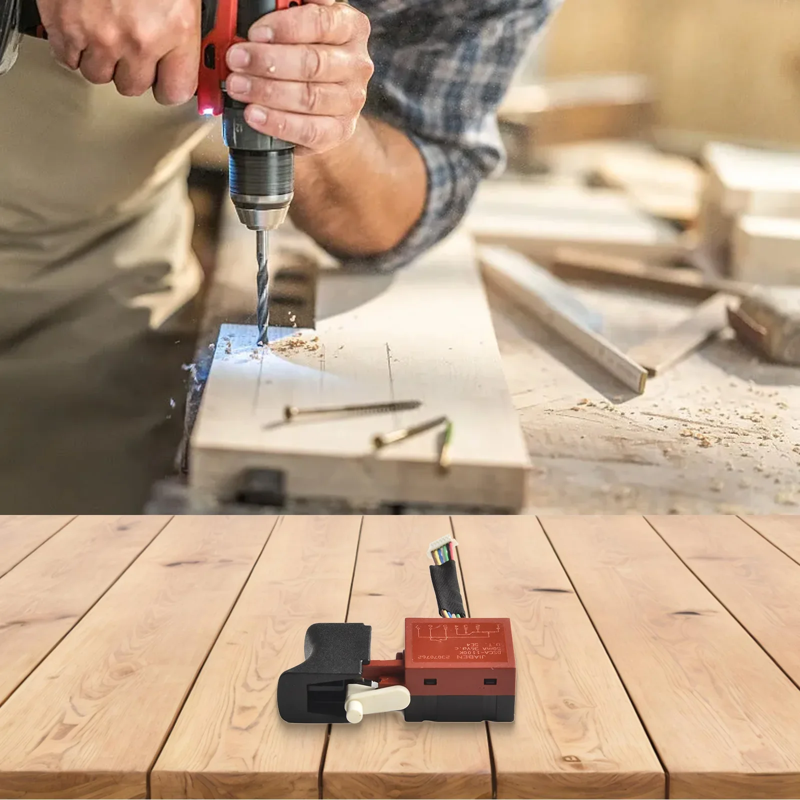 

Get the Perfect Replacement Switch for Your Power Tool For Dayi C53306 Brushless Lithium Electric Hand Drill Switch