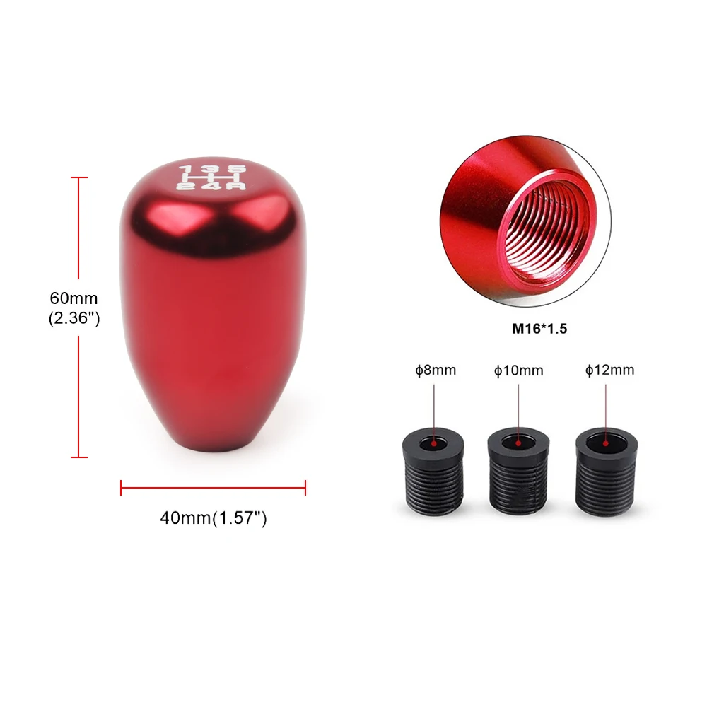 Universal Racing 5 Speed or 6 Speed car Gear Shift Knob Manual Automatic Gear Shift Knob shift lever