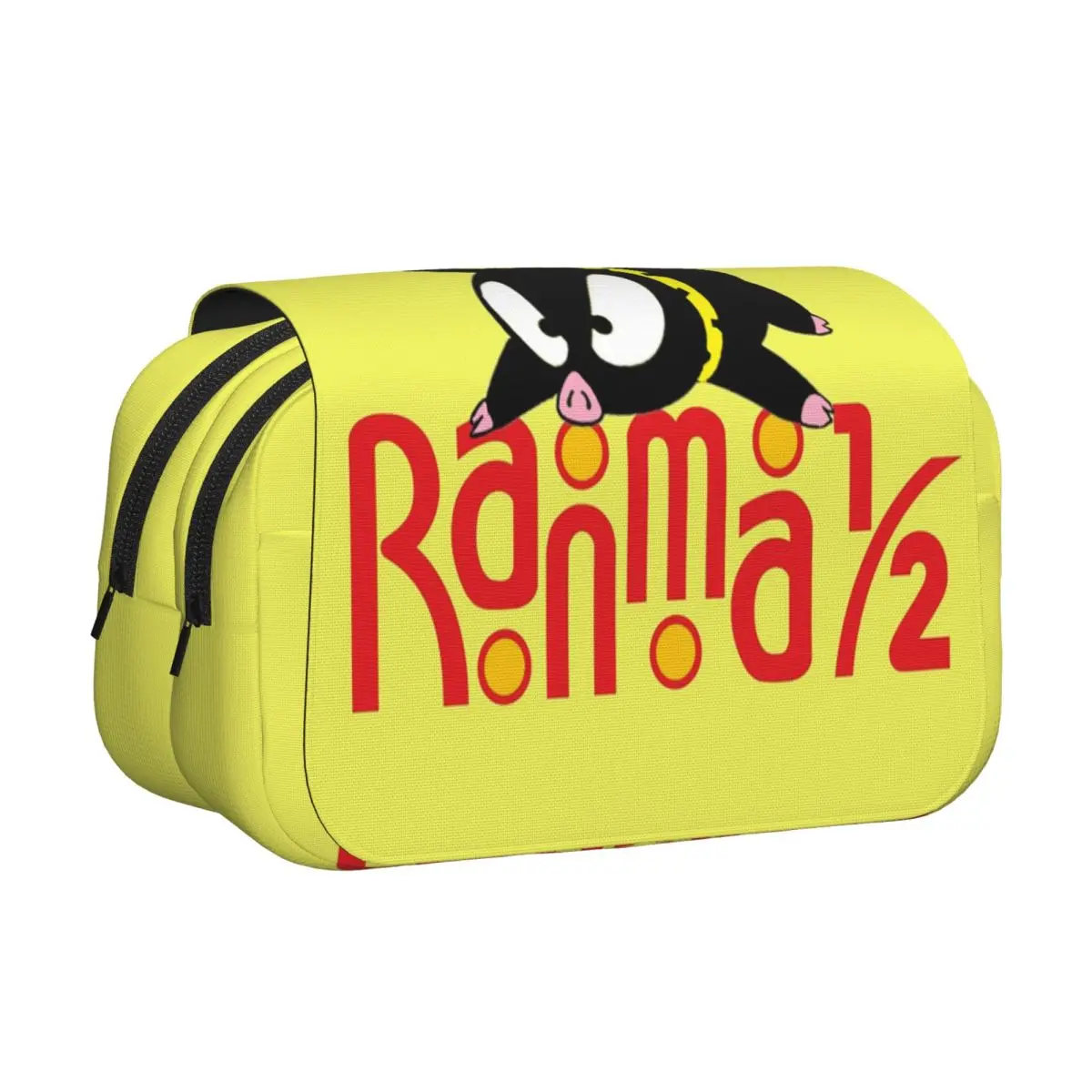 Pchan And Ranma 12 Pencil Cases Pencil Pouch Hard Shell Leather Big Capacity Pen Box Pencil Bag for Students Gifts
