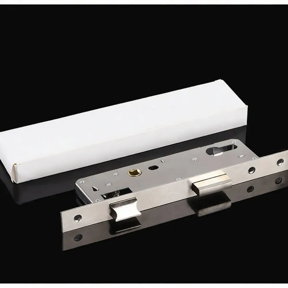 Sturdy Stainless Steel Lock Body For Aluminum Sliding Doors Replacement Mortise Mechanism Professional Home Hardware Fitting
