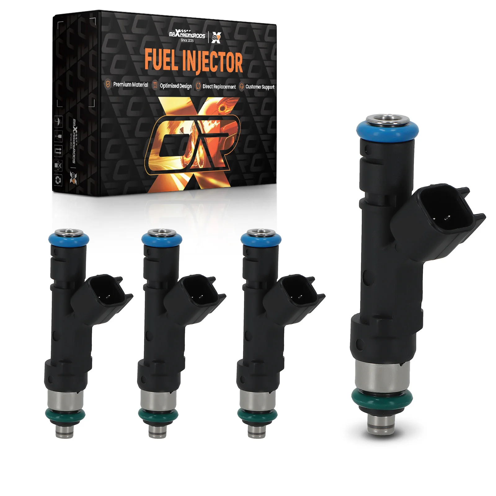 

Front 4PC Fuel Injector Set for Ford Fusion Transit Connect 2.0L 822-11209 0280158179 FJ993 Brand New