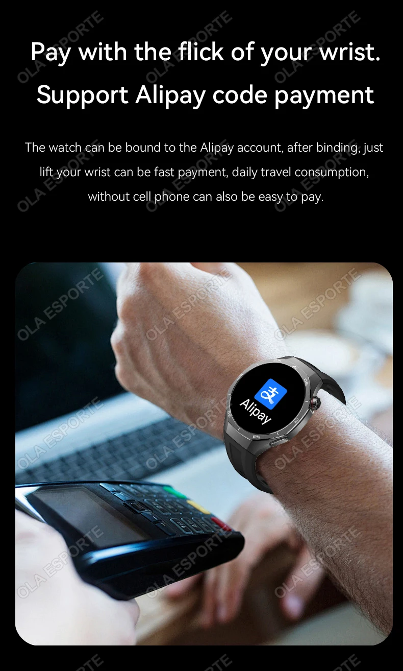 2026 New Smart Watch Men AMOLED Screen GPS Motion Track Heart Rate Blood Pressure Bluetooth Call SmartWatch IP68 Waterproof Ht22
