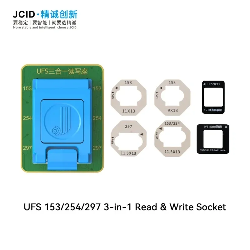 JCID JC U70 Gen2 UFS-Programmiergerät für Android-Handys, Nand-Flash-Reparaturwerkzeuge, UFS eMMC ISP Lese- und Schreibgerät, Nand-Flash-Programmierer-Kit – Detail 8