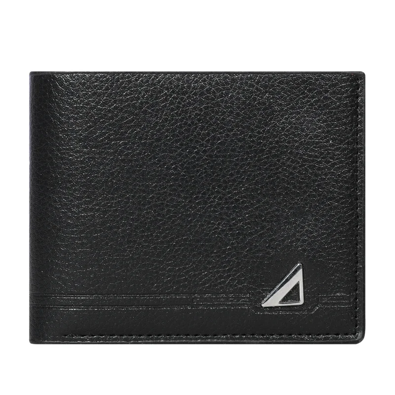 1 قطعة محفظة رجالية قصيرة المال كليب الأعمال عادية أفقية بولي Leather مشبك جلد موضة سعة كبيرة محفظة جلدية ناعمة #5