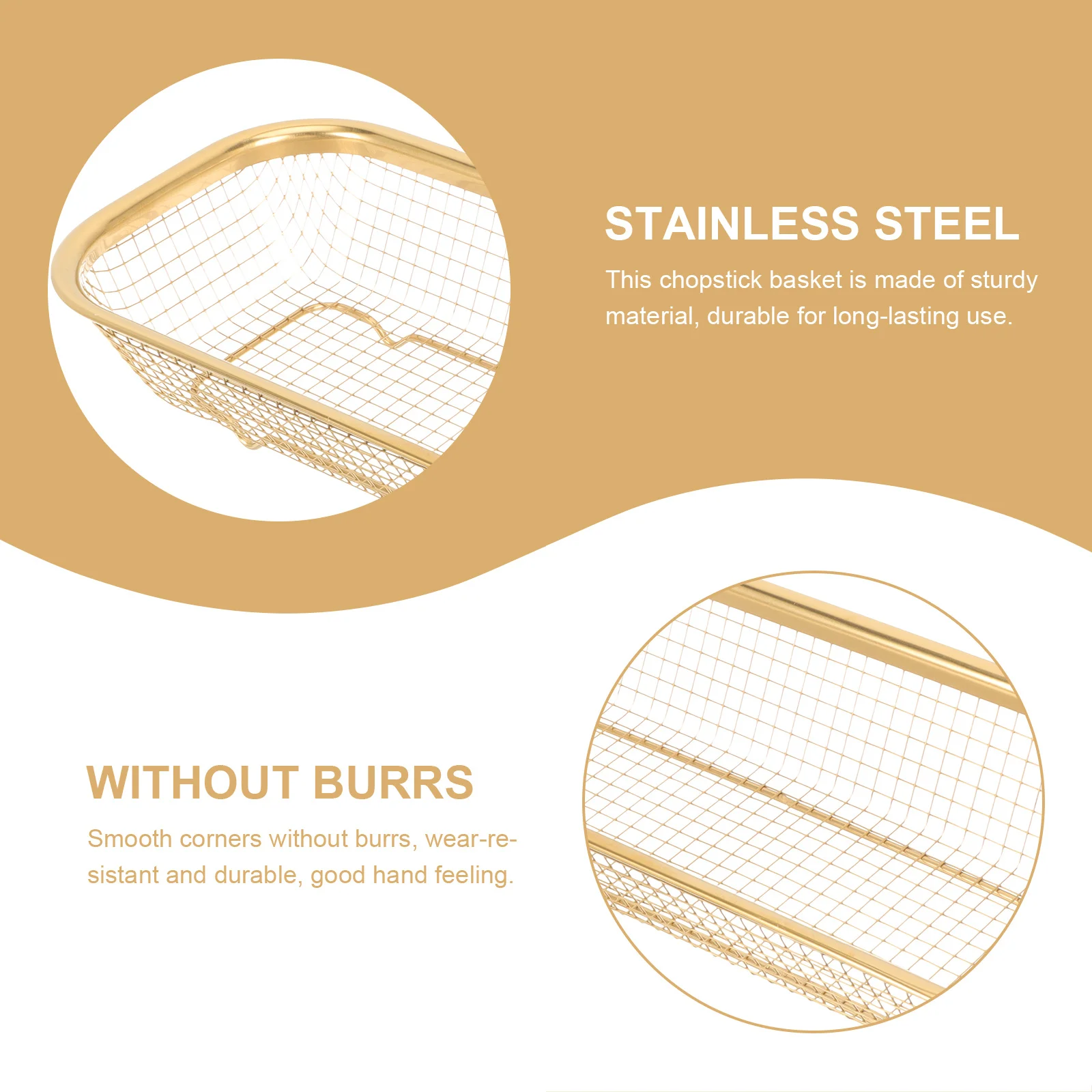 

Chopstick Basket Stainless Steel Kitchen Utensil Holder Multipurpose Tableware Organizer Chopstick Cage for Cabinet