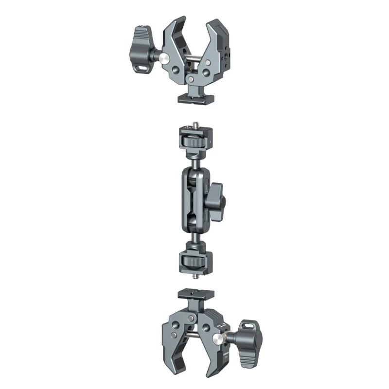 

Metal forceps, magic arm mobile phone expansion accessories tripod, live filling light multi-function U-shaped pea clip