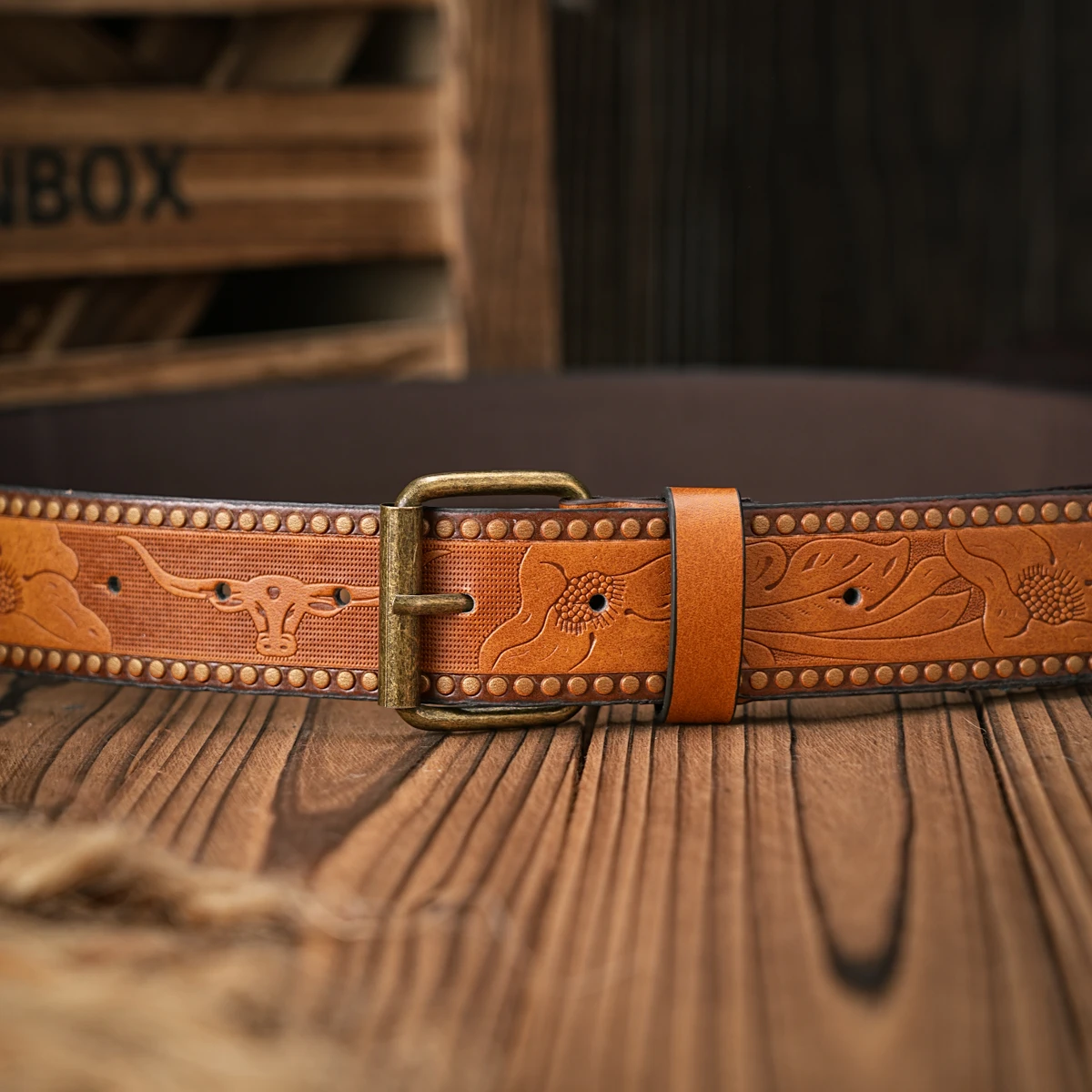 Ein Retro-Gürtel mit Metallschnalle für Herren und Damen im Casual-Stil, mehrfarbig, aus PU-Leder, geeignet für den täglichen Gebrauch, Business und alle Jahreszeiten (Sen – Detail 4