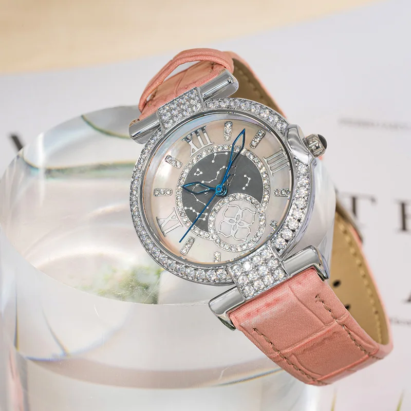 Beimu Small Luxury Ladies Watch High End Exquisite Fashion Temperament Workplace Series Quartz Wristwatches Elegant Personality