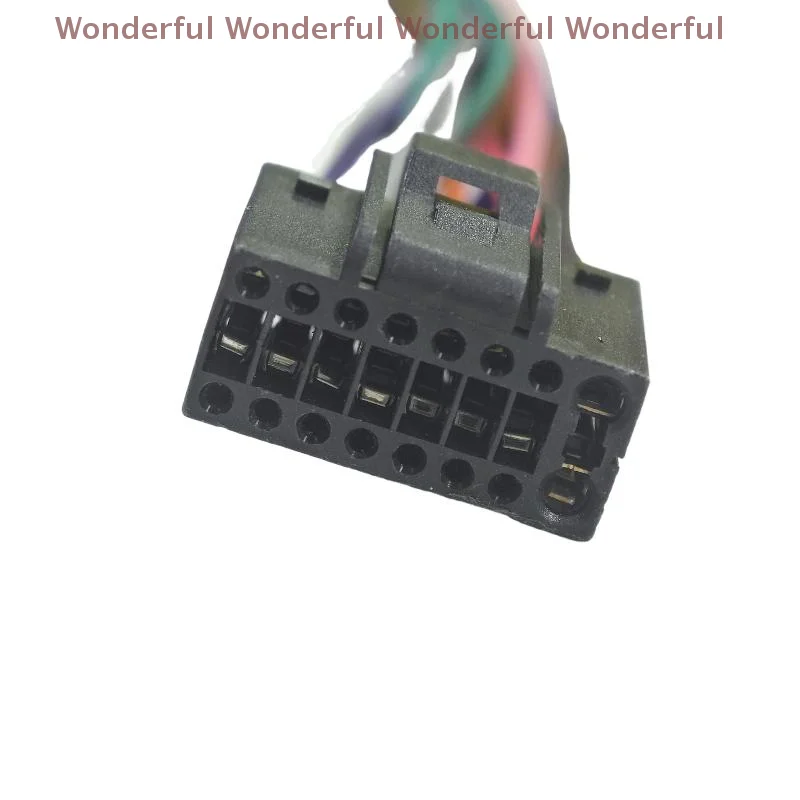 

1/3-Unit Car 16-Pin Wiring Adapters ISO Standard Plug for ALPINE Audio System Wire Harness Adapter