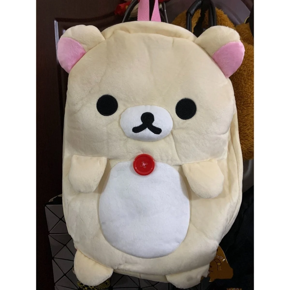 Rilakkuma Korilakkuma Pluszowy plecak Niedźwiedź Body Śliczne torby dla kobiet Dziewczyny Dzieci Kawaii Tornister Plecak
