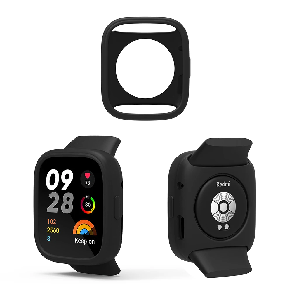 حزام معصم سيليكون لساعة Redmi 3 ، سوار ساعة ، حالة وقائية
