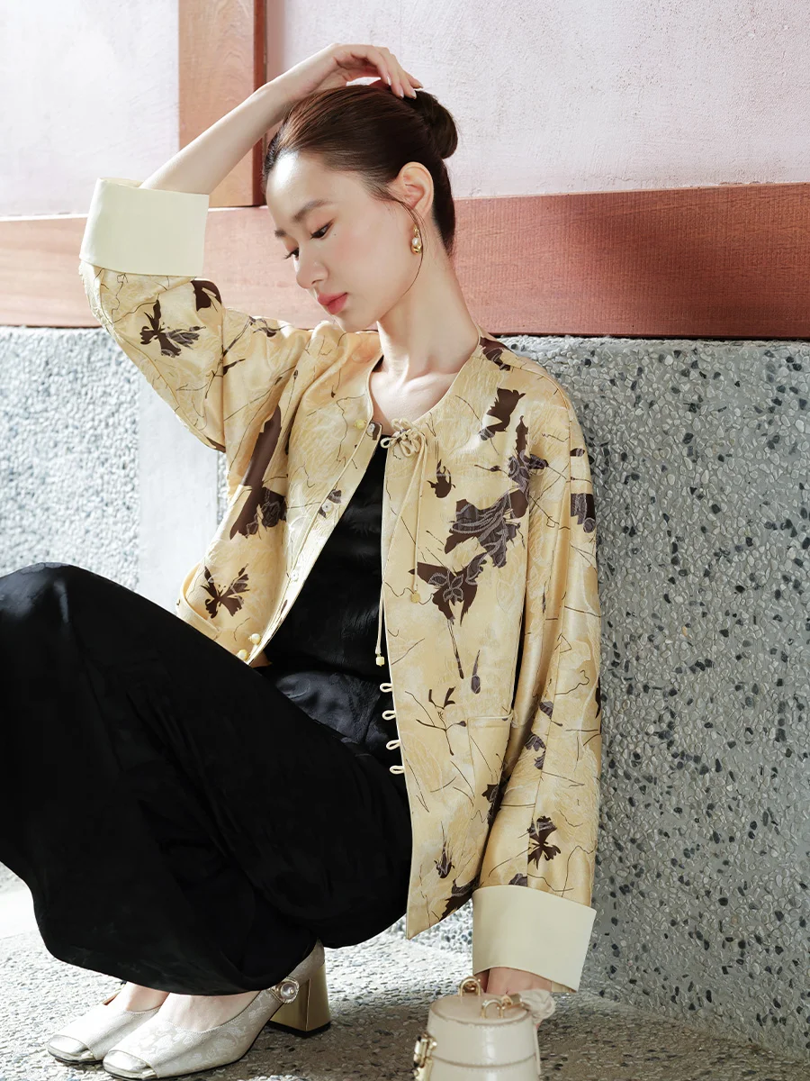 

Ele ort, китайский Sle Jaet, женский высококачественный топ с цветочной вышивкой, тяжелый контрастный цвет, рельефный топ с цветочным узором irt