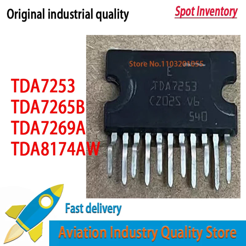 5PCS/LOT  TDA7253 7253 ZIP-11 TDA7265B TDA7265 TDA7269A TDA7269  TDA8174A TDA8174W TDA8174AW TDA8174