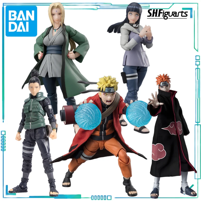 

BANDAI Genuine S. H. Figuarts Seris Naruto Series Paine's Heavenly Way and Gang Shou Whirlpool Naruto Immortal Mode Model