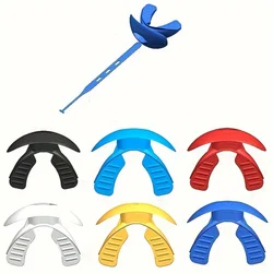 1pc Sport Mouth Guard With Lanyard Ice Hockey Rugby Sports Mouth Guard Lip Guard Air Braces Boxing Football Tooth Brace