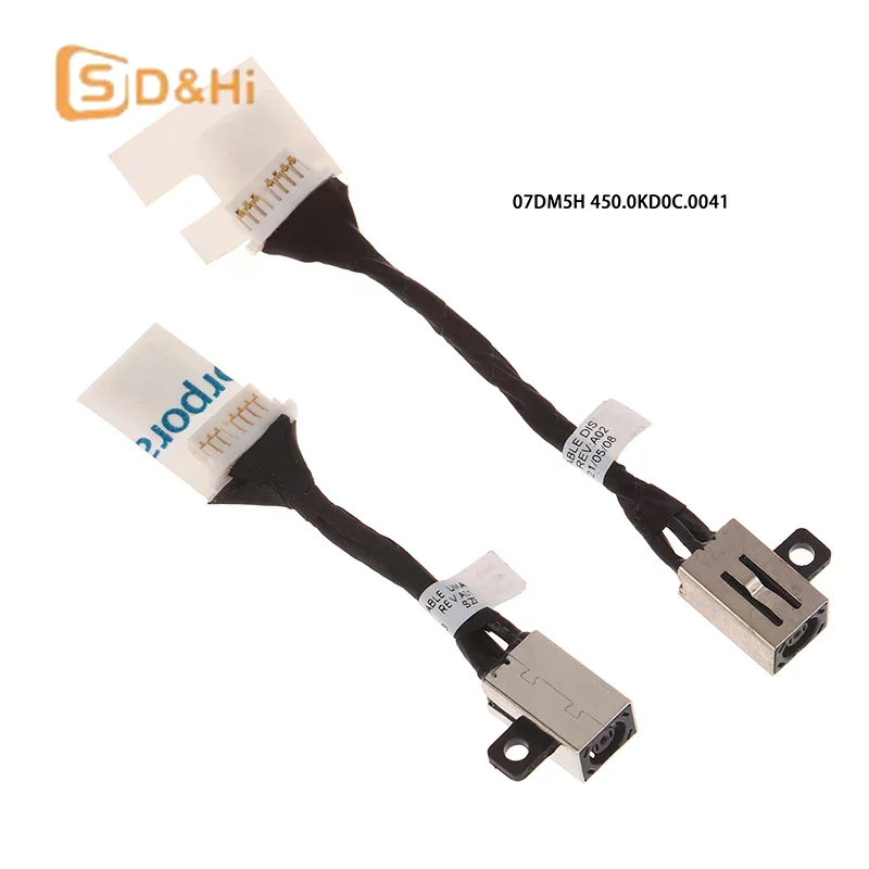 

For Latitude 3410 3510 E3510 E3410 Laptop Charging Flex Cable 07DM5H 0N8R4T DC Power Jack cable