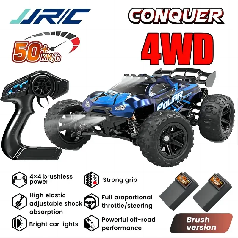 

JJRC New 1:14 Coche Teledirigido,Motor Sin Escobillas 70KM/H. 50KM/H RC De Alta Velocidad Fuera La Carretera Drift Racing Car