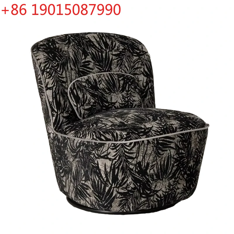 

N Rotating Sofa Small Apartment Light Luxury Living Room Home Lazy Sofa Single Leisure Chair