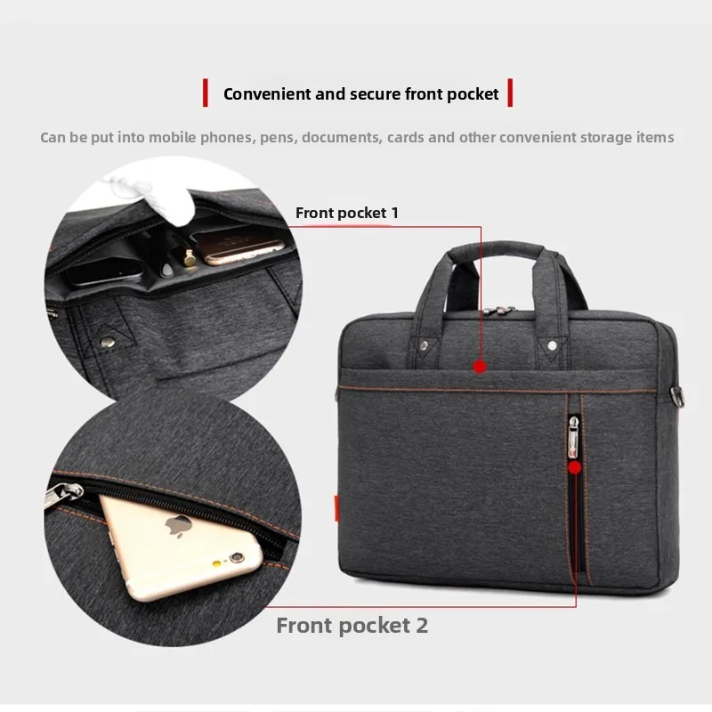 Adequado para bolsa de ombro para notebook de 13/14/15/16/17/18 polegadas Lenovo HP Dell Apple Asus Samsung Microsoft bolsa para computador