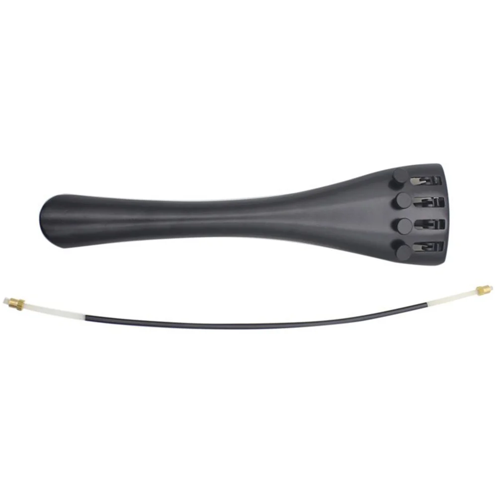 1 Juego de accesorios, pieza trasera de Metal, repuesto de 4 orificios, tablero de cuerda duradero para tracción profesional, piezas de violonchelo Finetuner