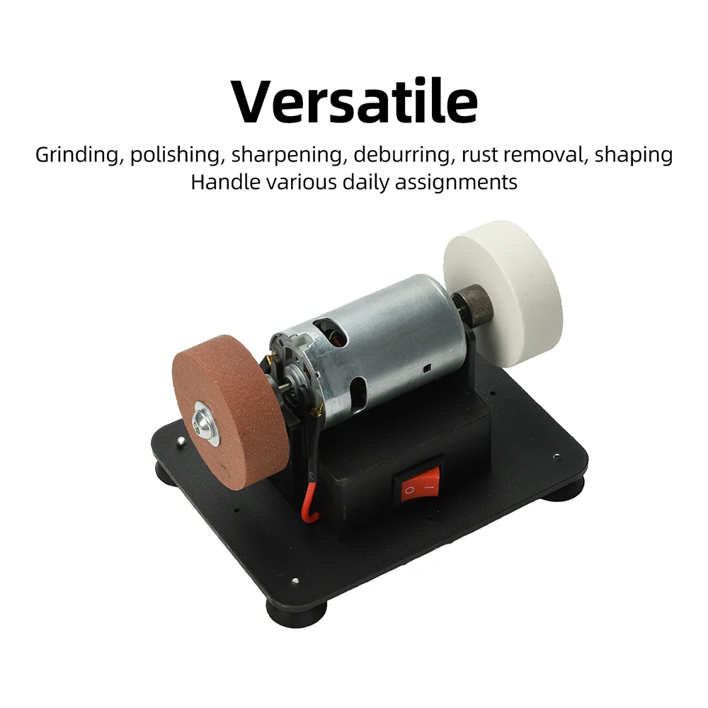 Mini-Winkelschleifer mit 7 Geschwindigkeitsstufen, verstellbar, mit Saugnapf-Basis, multifunktionaler Polierer und Schleifer für Messer, Werkzeuge und Metallteile – Detail 10