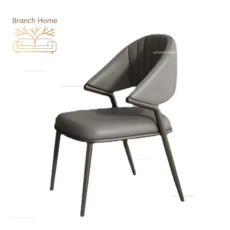 Italian Kitchen Dining Chairs Modern Luxury Minimalist Restaurant Chair Premium Aesthetic Chaises Salle Manger Home Furniture
