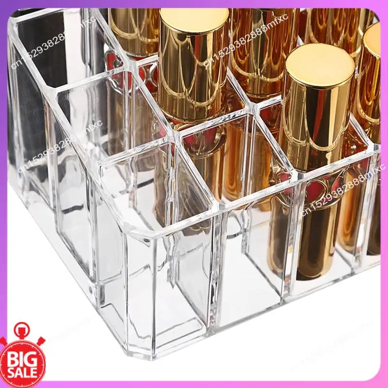 Big Deal Cosmetic Lip Gloss Display Box Lipstick Storage Box Multi-Space Transparent Lipstick Storage Box