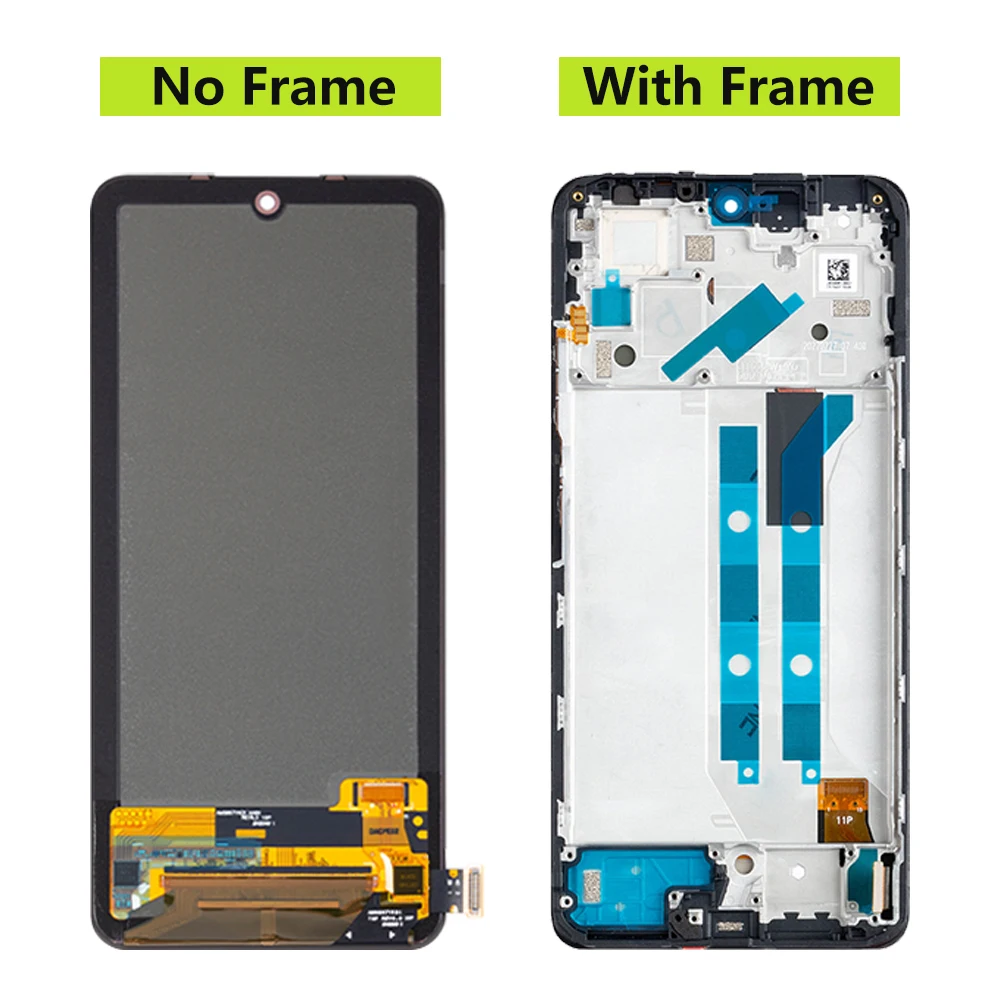 Super AMOLED For Xiaomi Poco X4 Pro 5G 2201116PG Display Screen Touch Panel Digitizer Assembly Replacement for Poco X4 Pro 5G