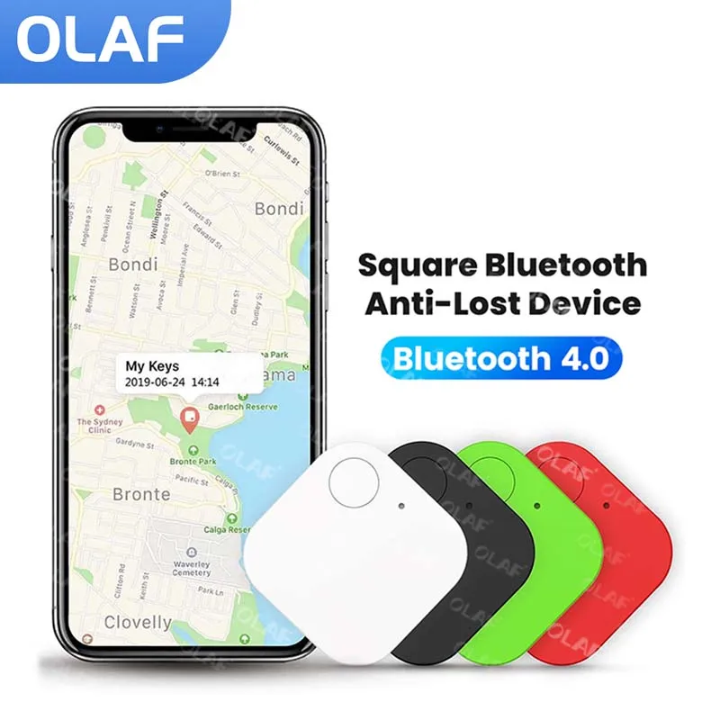 

Smart Bluetooth 4.0 GPS Tracker Anti Lost Reminder Device Car Key Pet Kids Bag Wallet Tracking Finder Locator For iOS Android