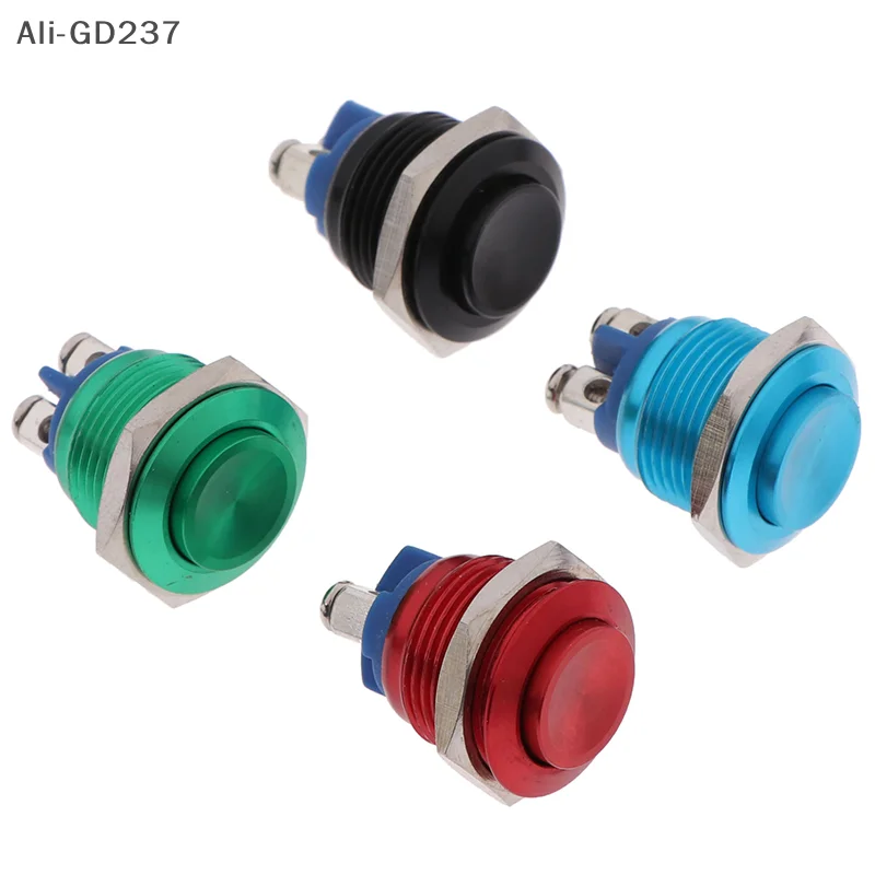 GD237-1Pc Momentary Push Button Switch 16mm Wasserdichter Mount Button Switch
