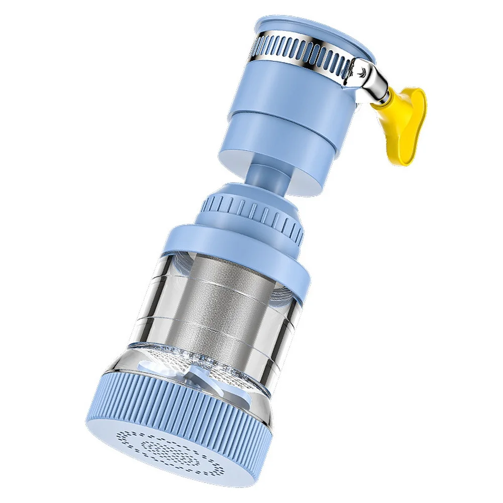 360° Rotating Stainless Steel Mesh Kitchen Faucet Filter Self-Cleaning Water Purifier Nozzle Filtration- For Kitchen