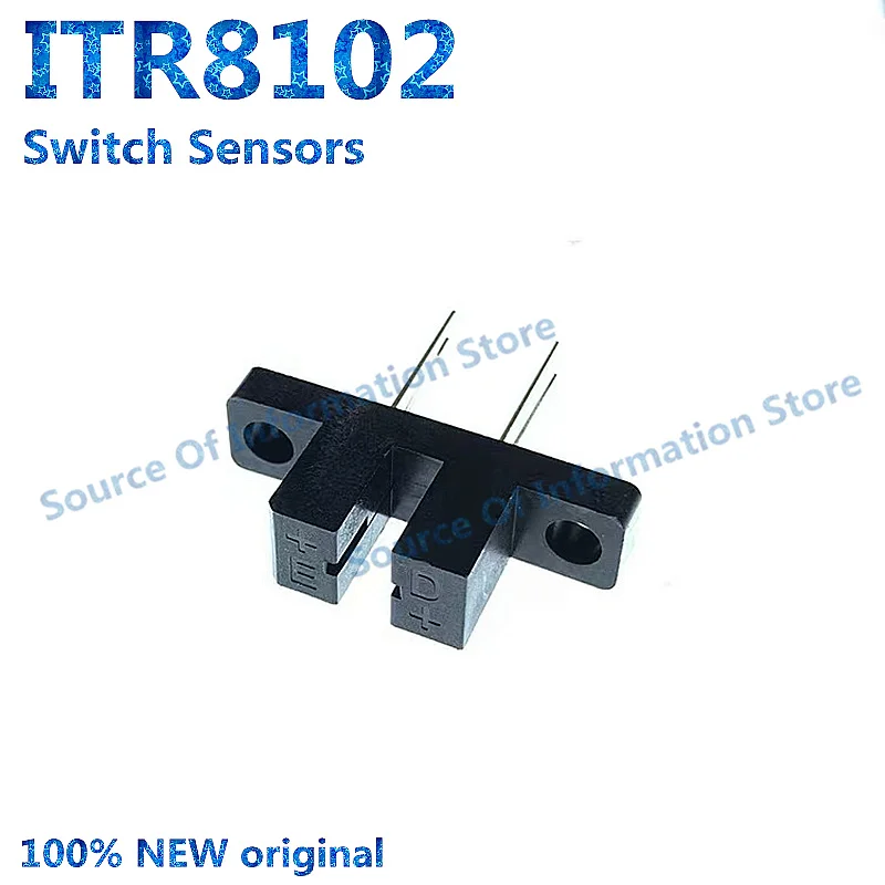 50Pcs, ITR8102 Transmissive Photoelectric Switch Sensor, Slot Photocoupler, Notched