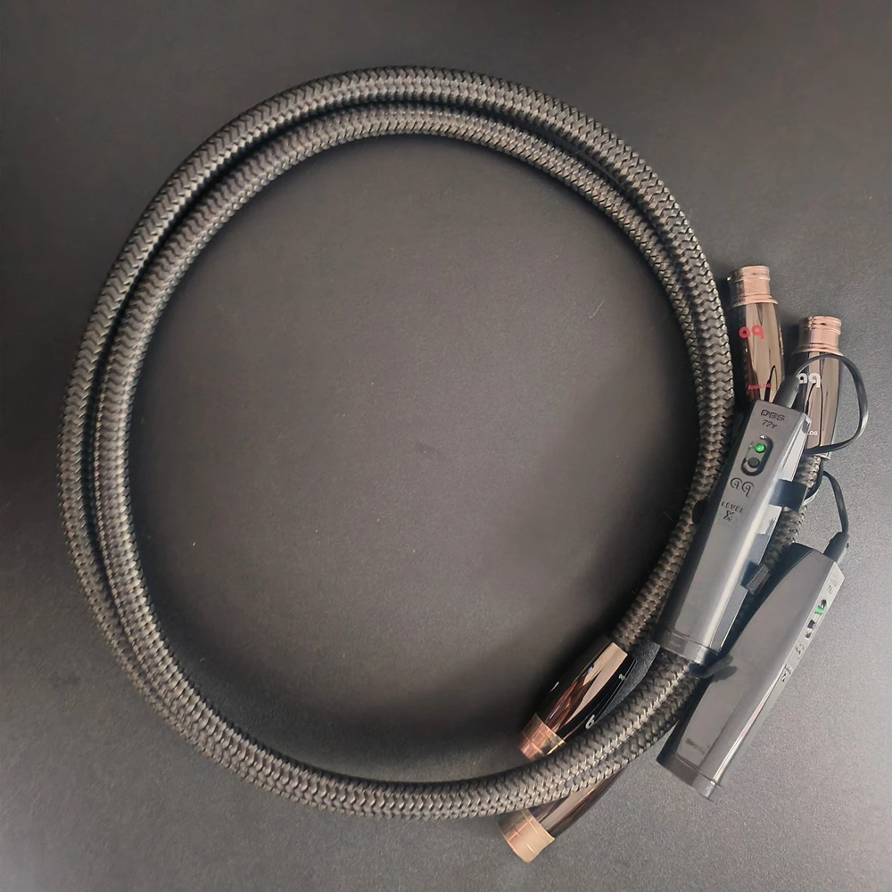 HiFi  AQ  WEL Signature XLR  Balance Cable  Audio AMP CD DVD Player Xlr Interconnector Cable With 72V DBS