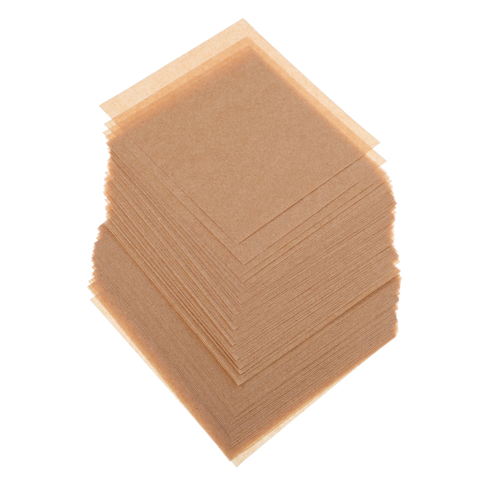

500pcs Meat Pie Paper 10x10cm Square Burger Separator Hamburger Baking Cookies Patty Paper Oil Water Resistance BBQ